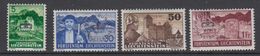 Liechtenstein  1937/1938 Dienst / Service 4v * Mh (= Mint, Hinged) (42540) - Service