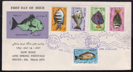 Iran, 1973, Fish, FDC - Pesci