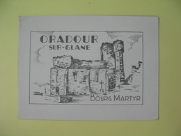 Document  Souvenir  1945  N° 742   Oradour-sur-Glane  N° 012117 - WW II
