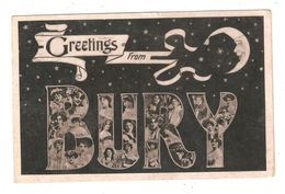 GREETINGS FROM BURY ACTRESS LARGE LETTERS SENT TO MRS BARNARD 25 ROMFORD ROAD HOLBROOKS COVENTRY JANUARY 1944 - Autres & Non Classés