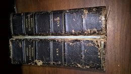 VERY RARE GREEK BOOK: Lexicon Of The Greek Language (1922) Ed. PROÏAS - 2 Vol. 2664 Pages + 8 Pgs Of Complement - Cover - Woordenboeken