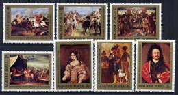 HUNGARY 1976 Rakoczi Paintings Set MNH / **.  Michel 3108-14 - Unused Stamps
