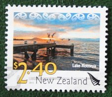 $2.40 Landscapes - Lake Rotorua - Definitives 2010 (Mi 2707) Used Gebruikt Oblitere New Zealand / Neu Seeland - Oblitérés