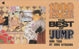 Télécarte Japon / 110-011 - MANGA - WEEKLY YOUNG BEST JUMP - NIE TEEN - ANIME Japan Phonecard - 11300 - BD