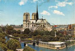 Carte GRAND FORMAT PARIS-75-Cathédrale Notre-Dame 1163-1260-Flèche Brulée 15-04-2019-Eglise-Religion - Iglesias