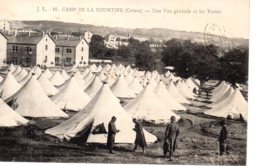 Cpa  La Guerre 1914-18  Camp De La Courtine(Creuse) - Oorlog 1914-18
