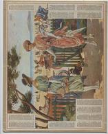 Calendrier, Almanach,1921, Le Boulevard Au Bord De La Mer, Tennis,cyclisme, Auto - Grand Format : 1921-40
