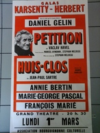 Affiche - Galas Karsanty Herbert Avec Daniel Gelin - Plakate & Poster