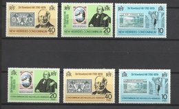 Nouvelles Hébrides   N° 553  à 558    Sir Rowland Hill   Neufs  * * TB  = MNH VF     - Rowland Hill