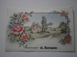 34 Montagnac, Souvenir (A2p58) - Montagnac