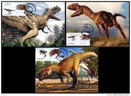 PORTUGAL (2015). Cartes Maximum Cards - ATM Dinossauros / Dinosaurs / Dinosaurios / Dinosaurier - Maximum Cards & Covers