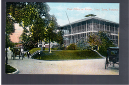 PANAMA Post Office At Ancon, Canal Zone Ca 1915 OLD POSTCARD - Panama