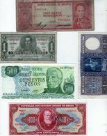 Ot De 5 Billets De Bolivie - Brésil Et Argentine - - Altri – America