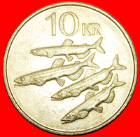 + GREAT BRITAIN CAPELIN FISHES (1984-1994): ICELAND ★ 10 CROWNS 1984 NOT MULE! LOW START ★ NO RESERVE! - IJsland