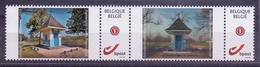 België - 2019 - OBP - Duostamps ** Schipperskapel Moerzeke - Voor En Achterzijde   ** - Nuevos