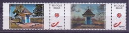 België - 2019 - OBP - Duostamps ** Schipperskapel Moerzeke - Voor En Achterzijde   ** - Postfris