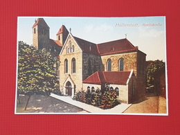 Halberstadt Moritzkirche, Alte Ansicht (gelaufen 1998), H25 - Halberstadt