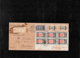 Niger 1935 Registred Cover From Tahoua To Lausanne, Plate Number,  (ref 1053 ) - Cartas