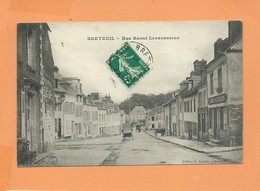 CPA  - Breteuil  - Rue Raoul Levavasseur - Breteuil