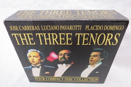 4 CDs "The Three Tenors" Jose Carreras, Luciano Pavarotti, Placido Domingo - Opere