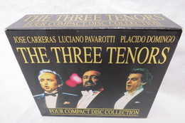 4 CDs "The Three Tenors" Jose Carreras, Luciano Pavarotti, Placido Domingo - Opera