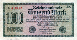 Billet De 100 Mark Du 15 Septembre 1922 - - 100 Mark