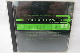 2 CDs "House Power Vol. 3" DJ Björn Wilke Presents Nonstop Mix - Dance, Techno & House