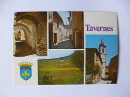 Dep   83 Tavernes  Multivues (4 ) + Blason - Tavernes