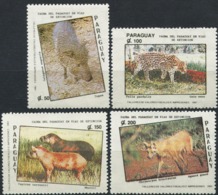 PARAGUAY 1991 Mail Leopard Animals Fauna MNH - Other