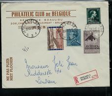 Lettre De IXELLES - ELSENE  C 3 C  Du 29/10/58  En Rec. - 1946 -10%