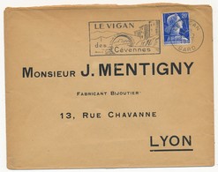 FRANCE - OMEC "LE VIGAN Des Cévennes" - Le Vigan (Gard) 1957 - 20F Muller - Sellados Mecánicos (Publicitario)