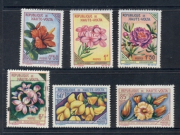 Upper Volta 1963 Flowers Asst MLH/FU - Altri & Non Classificati