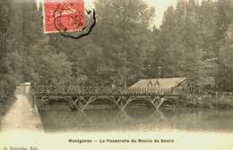 91....essonne...montgeron...... La Passerelle Du Moulin De Senlis...2 - Montgeron