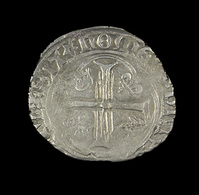 Blanc à La Couronne  - Charles VIII - France - 1483-98 - ° 15  Rouen -  Billon - TB+ - 2,69gr. - - 1483-1498 Carlos VIII El Afable