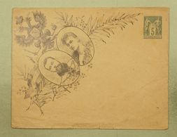 RUSSIE RUSSIA VISITE DU TSAR NICOLAS NICHOLAS NIKOLAI II & Tsarine Alexandra Fedorovna Paris 1896 - Overprinter Postcards (before 1995)