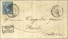 Bureau De Passe 1307 / N° 22 Càd T 15 DIJON. 1867. - TB / SUP. - 1862 Napoléon III
