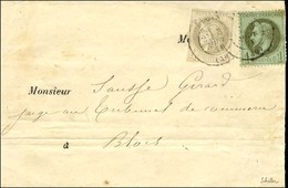 Càd BLOIS (40) / N° 25 + 41 (infime Def) Sur Lettre Locale. 1871. - TB. - R. - 1870 Emissione Di Bordeaux