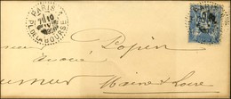 Cachet D'essai Type 7 PARIS 1 / PL. DE LA BOURSE / N° 90. 1890. - TB / SUP. - R. - 1876-1878 Sage (Tipo I)