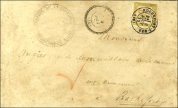 Càd ROCHEFORT-S-MER (16) / Timbre-taxe N° 8 (def). Au Recto, Grand Cachet SERVICE DE LA FLOTTE / TRANSPORT LA GARONNE. 1 - 1859-1959 Storia Postale