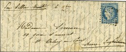 Losange Ambulant Cassé / N° 37 Sur Lettre Avec Texte Daté De Paris Le 2 Novembre 1870 Pour St Valery En Caux, Au Verso C - Krieg 1870