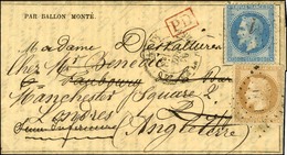 Etoile 1 / N° 29 Càd PL. DE LA BOURSE 14 DEC. 70 Sur Gazette Des Absents N° 16 Pour Dieppe (Seine Inférieure), Càd D'arr - Guerre De 1870