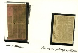 Lot De 2 Pigeongrammes Dont Un Sur Collodion. - TB. - Guerre De 1870