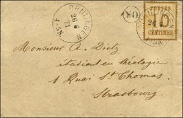 Càd DRULINGEN / Alsace N° 5. 1871. - TB / SUP. - Lettres & Documents