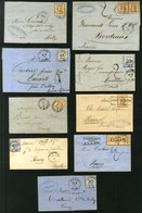 Lot De 9 Lettres D'Alsace Lorraine. - TB. - Lettres & Documents