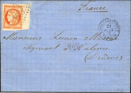 GC 5083 / N° 48 Grand Bdf Càd CONSTANTINOPLE / TURQUIE. 1871. - TB / SUP. - R. - Maritieme Post