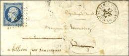 Losange AOQG / N° 14 (infime Def) Càd ARMEE D'ORIENT / QUARTIER Gal Sur Lettre Avec Texte Pour Bourges. 1855. - TB. - R. - Armeestempel (vor 1900)