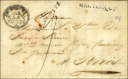 Lettre Avec Texte Daté Du 15 Novembre 1816 Pour Paris. Au Recto, Marque Postale D'entrée COLONIES / PAR / LA / FLOTTE (S - Maritieme Post