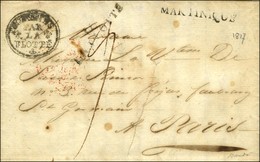 Lettre Avec Texte Daté Du 15 Novembre 1816 Pour Paris. Au Recto, Marque Postale D'entrée COLONIES / PAR / LA / FLOTTE (S - Posta Marittima