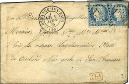 GC 1289 / N° 60 (2, 1 Ex. Pli) Càd T 17 DEMANGE-AUX-EAUX (53) Sur Lettre 2 Ports Au Tarif De Militaire Pour Le Cuirassé  - Maritime Post