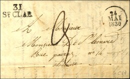 31 / ST CLAR Dateur A. 1830. - SUP. - 1801-1848: Précurseurs XIX